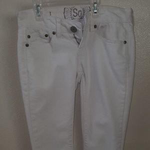 White Skinny Slim Fit Jeans